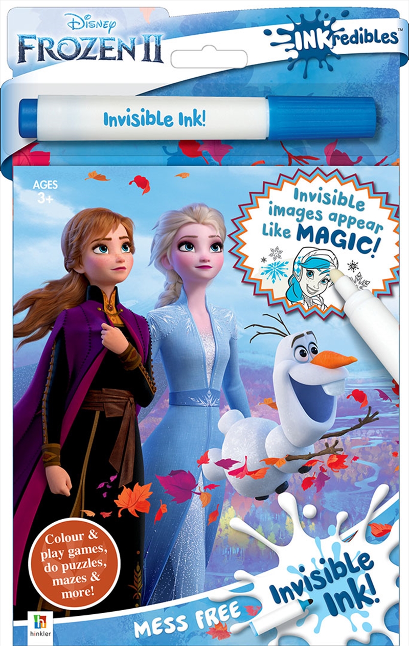 Inkredibles Frozen 2 Invisible Ink | Paperback Book