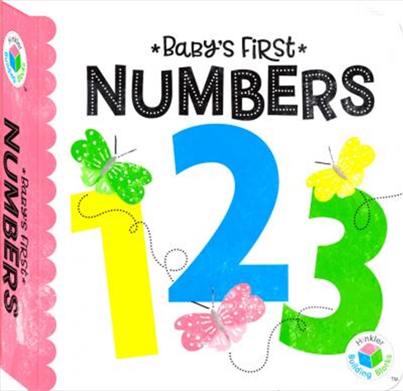 Building Blocks Neon Baby's First Numbers | Hardback Book