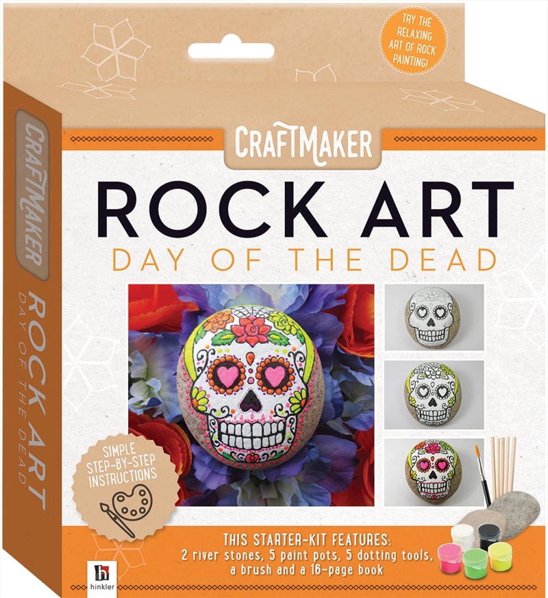 Craftmaker Rock Art: Day of the Dead/Product Detail/Arts & Crafts Supplies