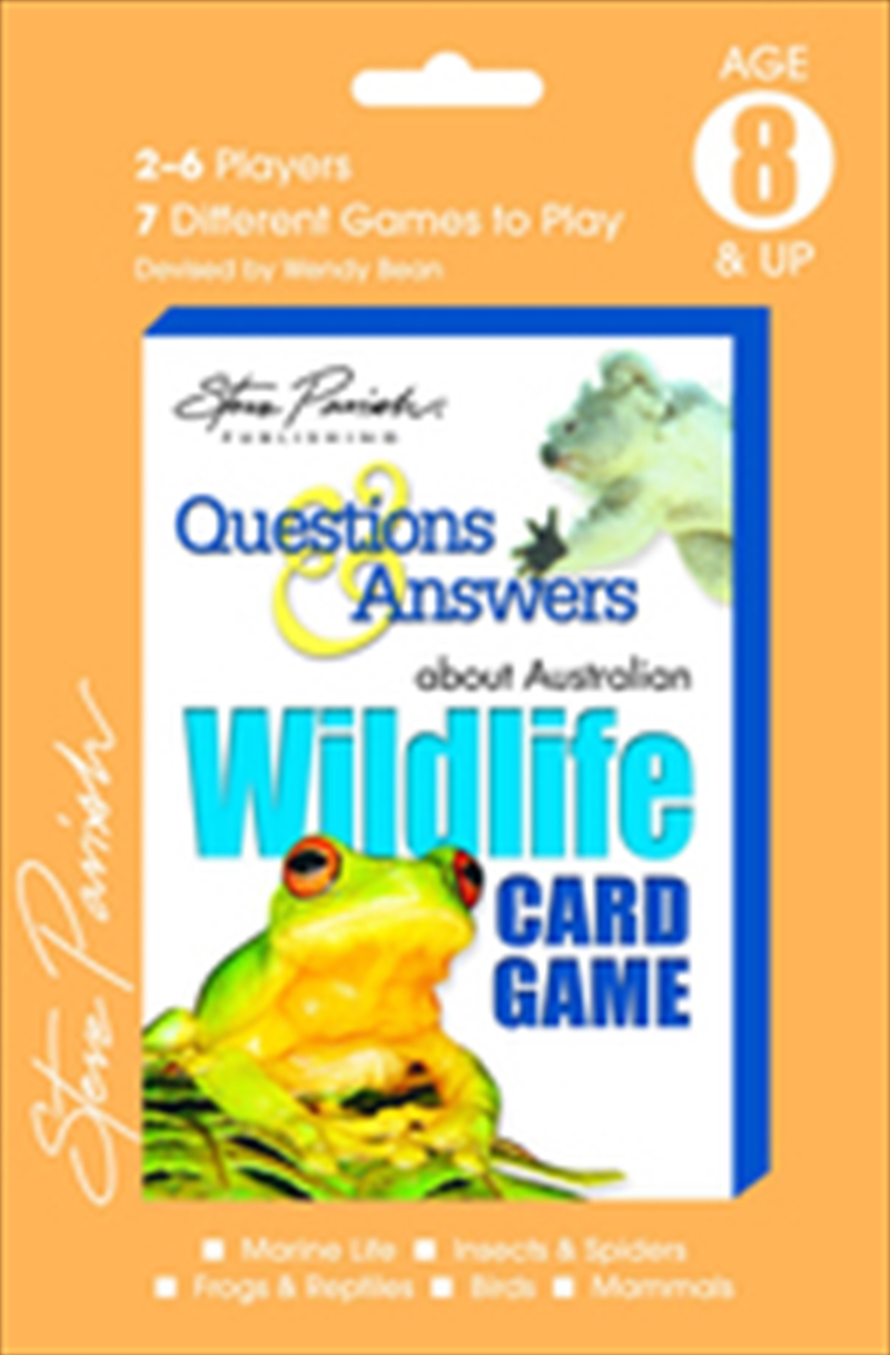 About Australian Wildlife Steve Parish - Questions and Answers Playing Cards | Merchandise