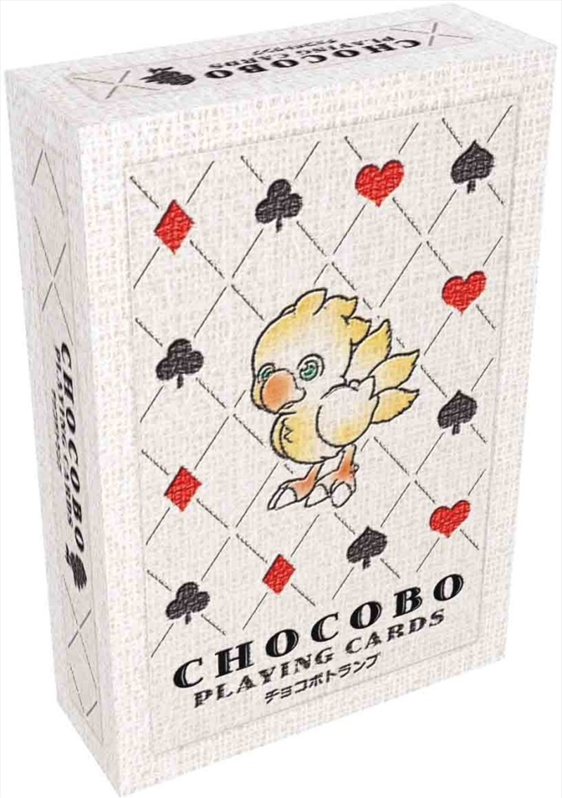 Chocobo Playing Cards/Product Detail/Board Games