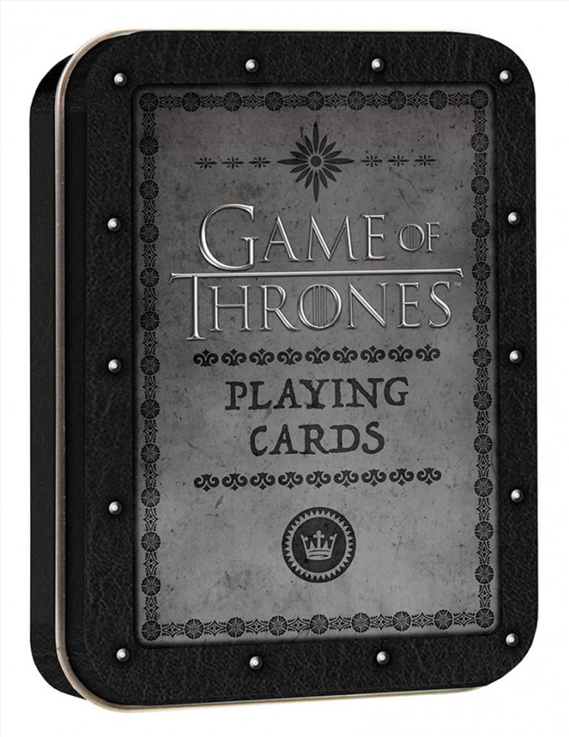 Game of Thrones Playing Cards Single Deck (Tin)/Product Detail/Board Games