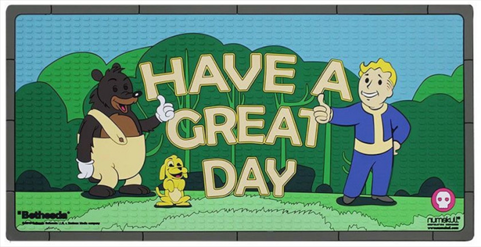 Fallout 76 - Have a Great Day - Rubber Mat/Product Detail/Doormats