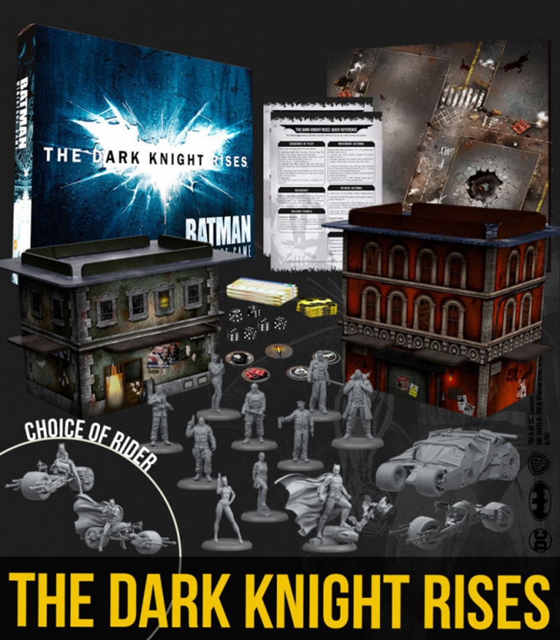 Batman Miniature Game - The Dark Knight Rises Game Box/Product Detail/Crime & Mystery Fiction