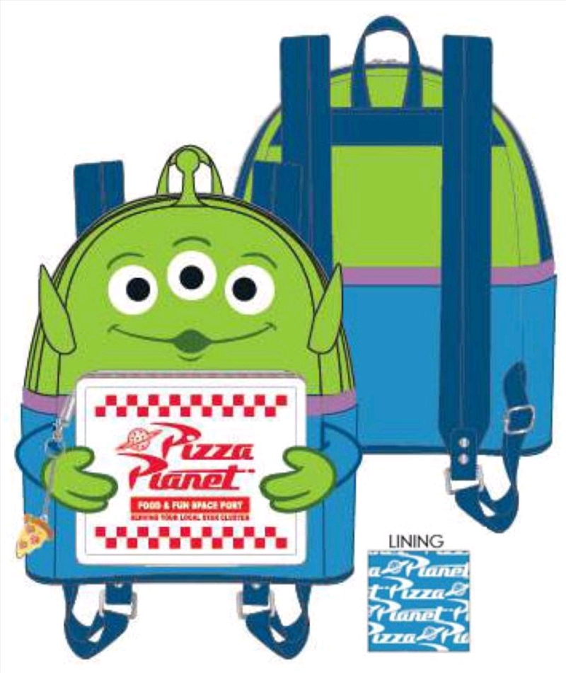 Buy Loungefly Toy Story Alien with Pizza Box Mini Backpack