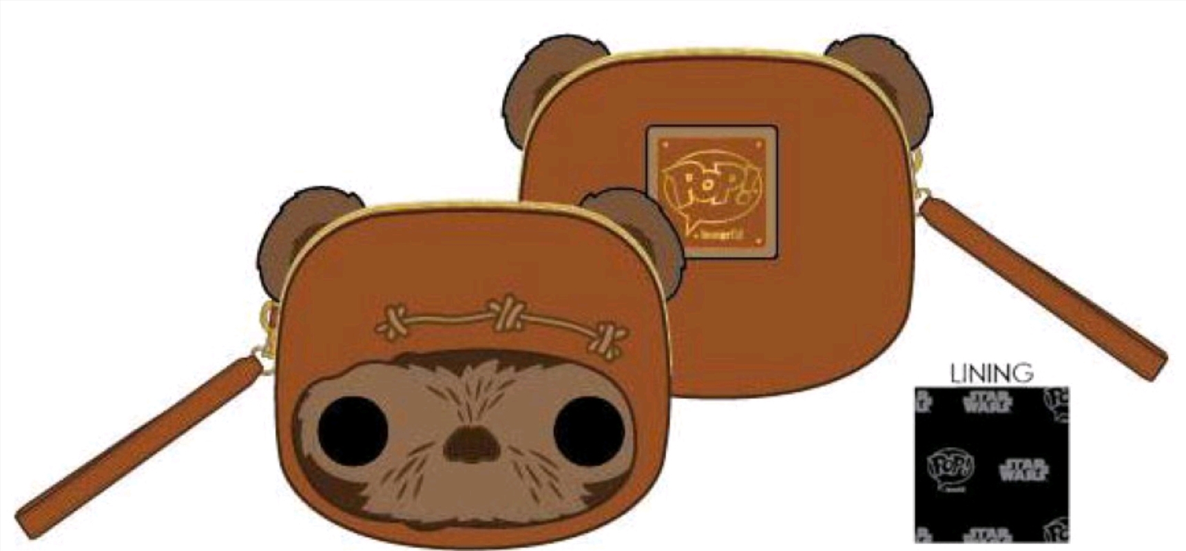 Loungefly - Star Wars - Wicket Head Wristlet/Product Detail/Bags