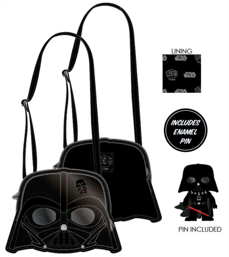 Loungefly - Star Wars - Darth Vader Pin Collector Crossbody with Pin/Product Detail/Bags