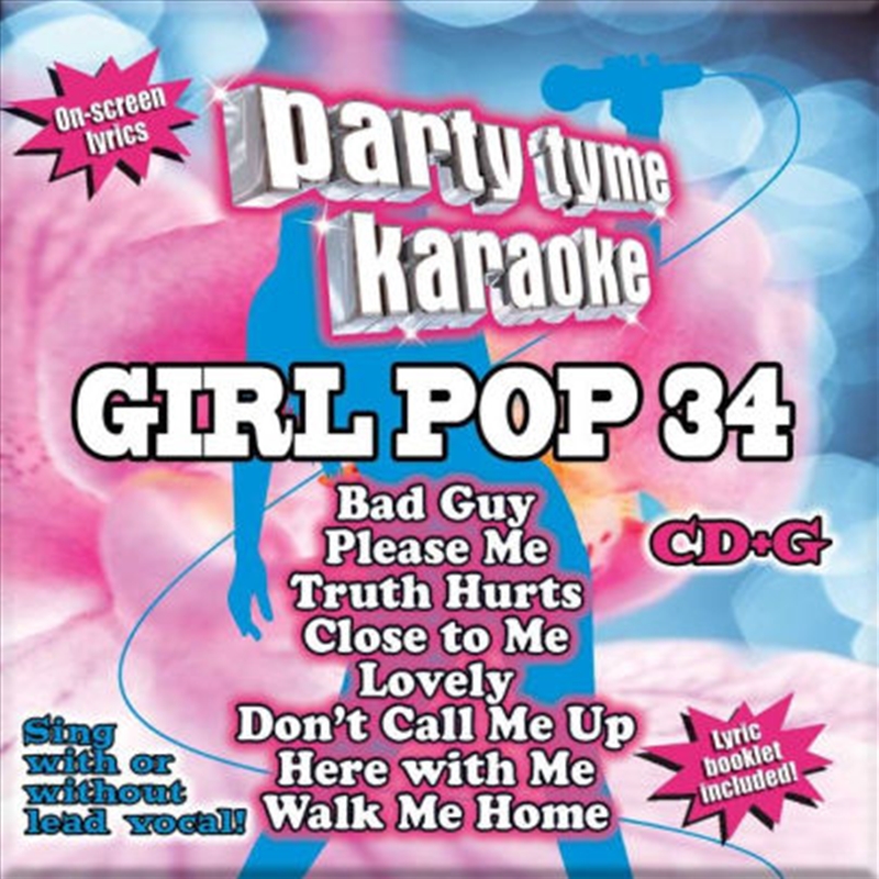 Party Tyme Karaoke - Girl Pop Vol. 34/Product Detail/Karaoke