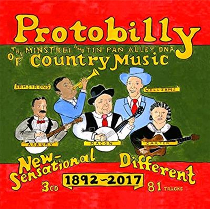 Protobilly - Minstrel And Tin Pan Alley DNA Of Country Music/Product Detail/Country