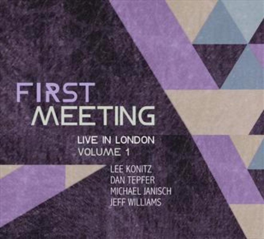 First Meeting - Live In London Vol.1/Product Detail/Jazz