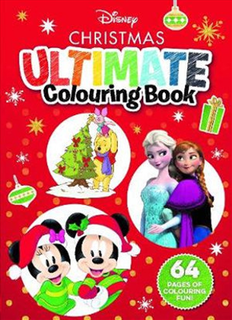 Disney Christmas Ultimate Colouring Book/Product Detail/General Fiction Books