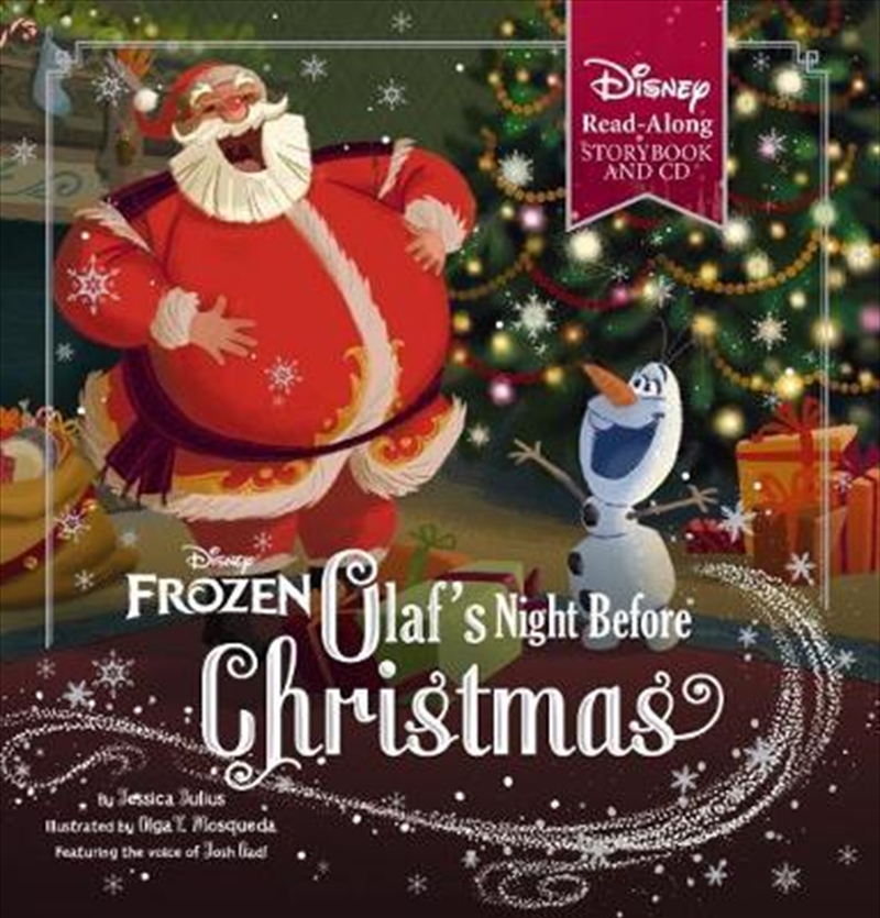 Olaf's Night Before Christmas (Disney Frozen: Book & CD)/Product Detail/General Fiction Books