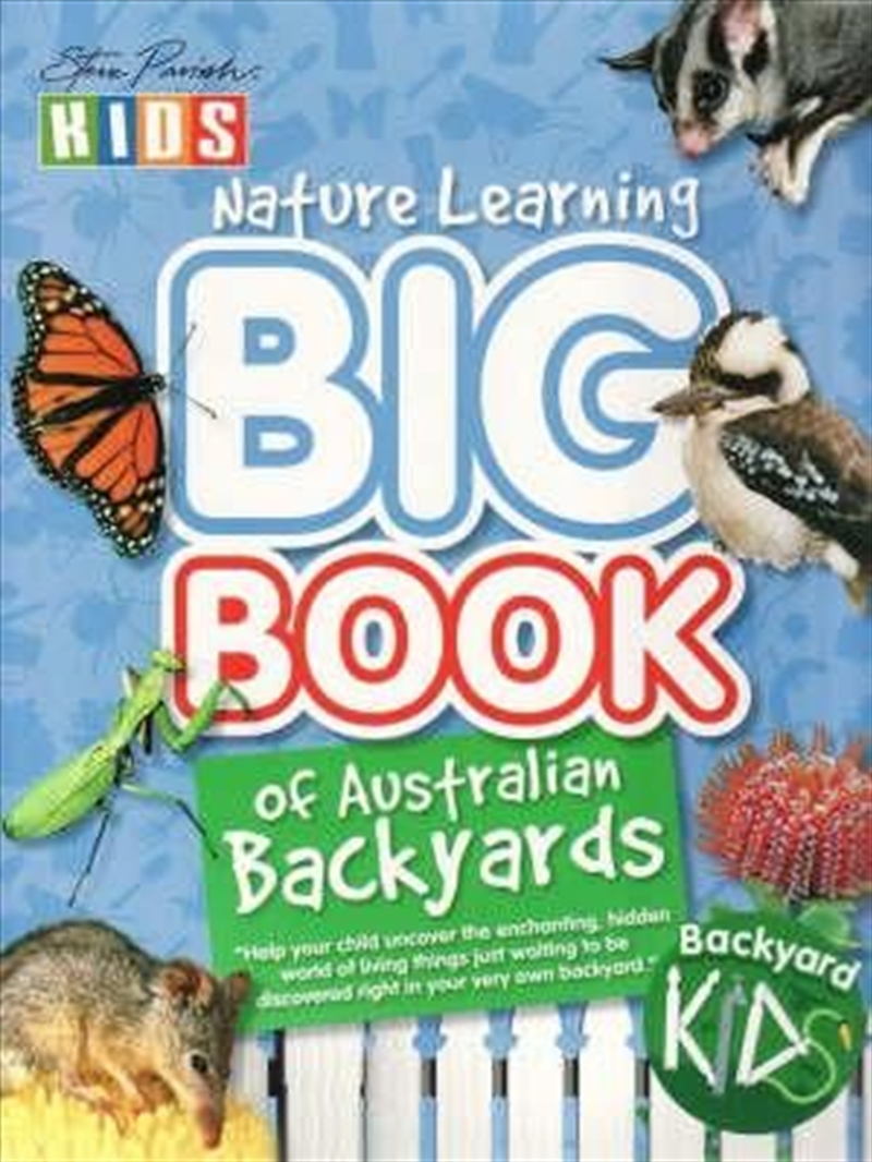 Steve Parish Australian Backyards: Nature Learning Big Book/Product Detail/Children
