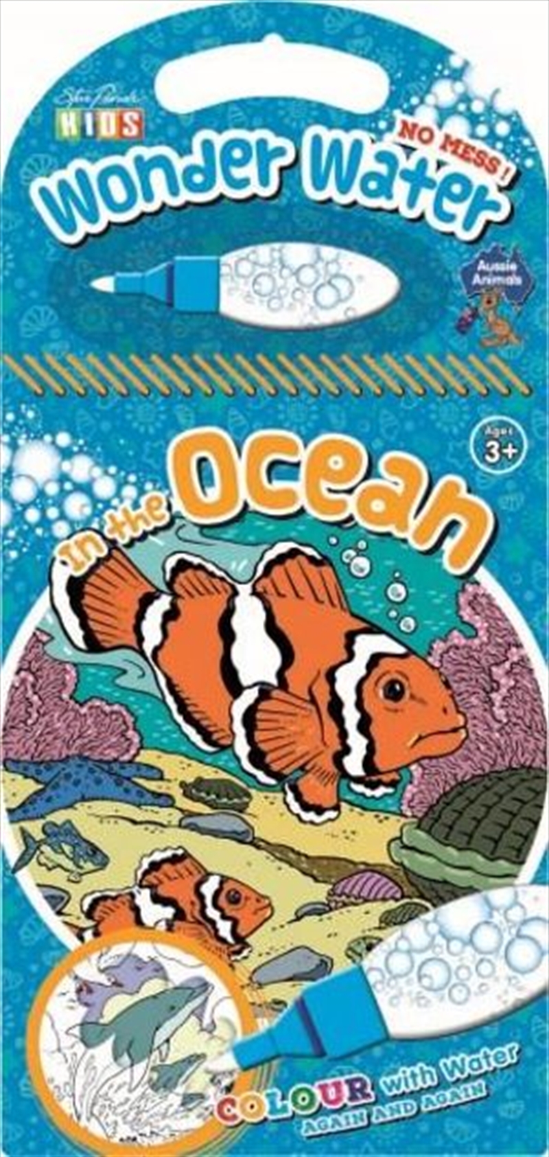 Steve Parish Wonder Water Colouring Book: In the Ocean/Product Detail/Children