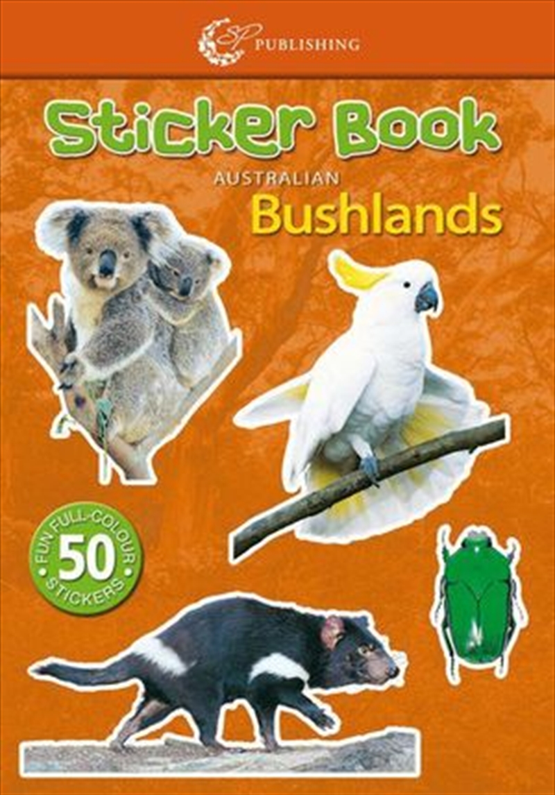 Steve Parish Mini Sticker Book: Australian Bushlands | Paperback Book