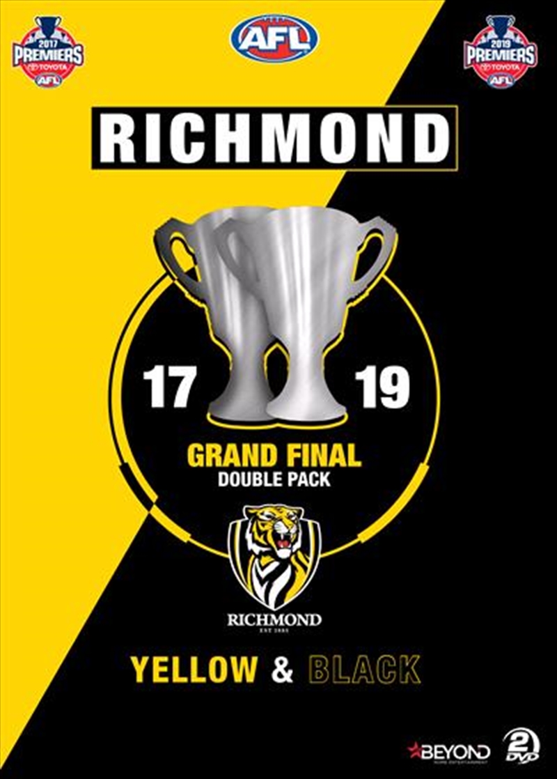 AFL - Richmond Yellow and Black Grand Final | Double Pack | DVD
