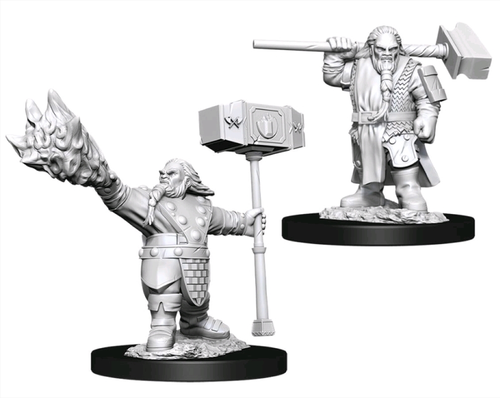 Dungeons & Dragons - Nolzur’s Marvelous Unpainted Minis: Male Dwarf Cleric/Product Detail/RPG Games