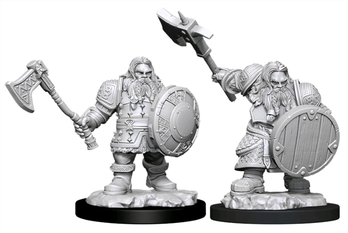 Dungeons & Dragons - Nolzur’s Marvelous Unpainted Minis: Male Dwarf Fighter/Product Detail/RPG Games
