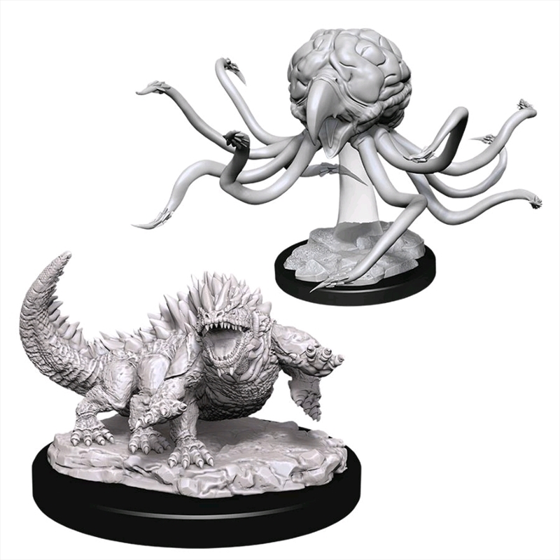 Dungeons & Dragons - Nolzur’s Marvelous Unpainted Minis: Grell & Basilisk/Product Detail/RPG Games