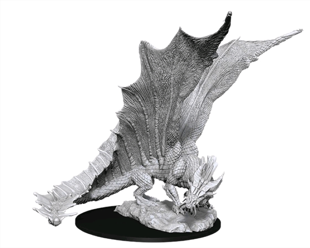 Dungeons & Dragons - Nolzur’s Marvelous Unpainted Minis: Young Gold Dragon/Product Detail/RPG Games