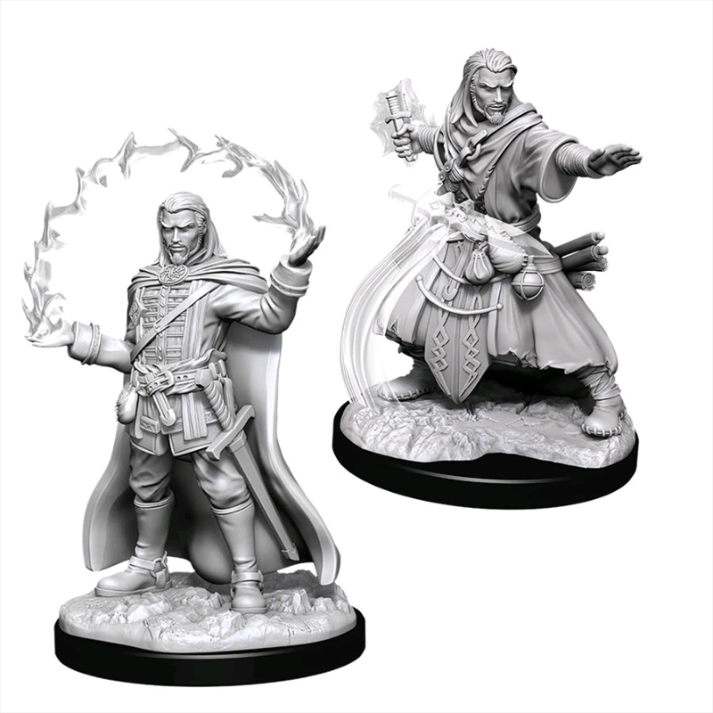 Dungeons & Dragons - Nolzur's Marvelous Unpainted Minis: Male Human Wizard | Games