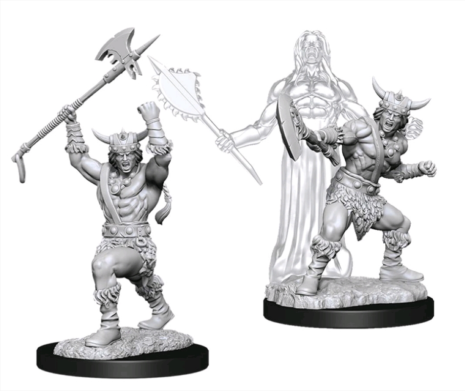 Dungeons & Dragons - Nolzur’s Marvelous Unpainted Minis: Male Human Barbarian | Games