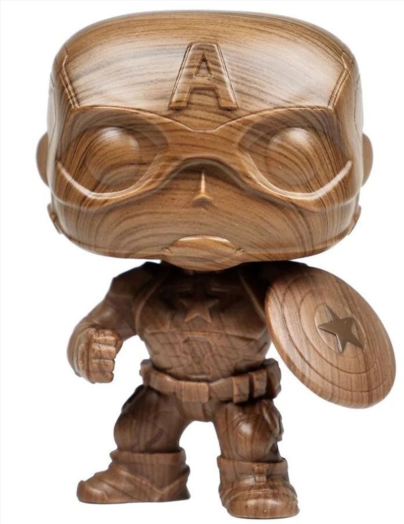 Captain America - Captain America Wooden Pop! RS/Product Detail/Movies