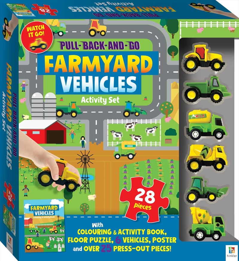 Pull Back And Go: Farm/Product Detail/Play Sets