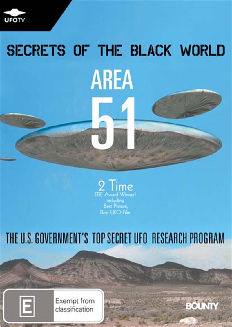 Area 51 Secrets Of The Black World/Product Detail/Documentary