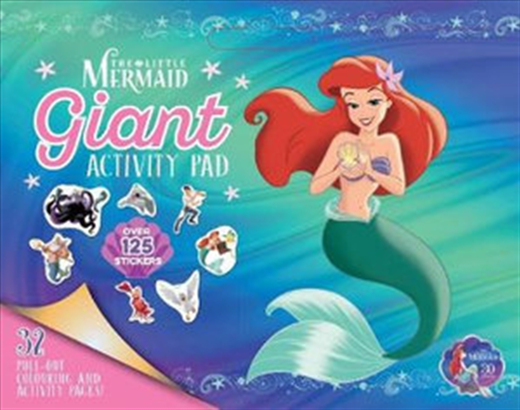 Little Mermaid: Giant Activity Pad/Product Detail/Arts & Crafts Supplies