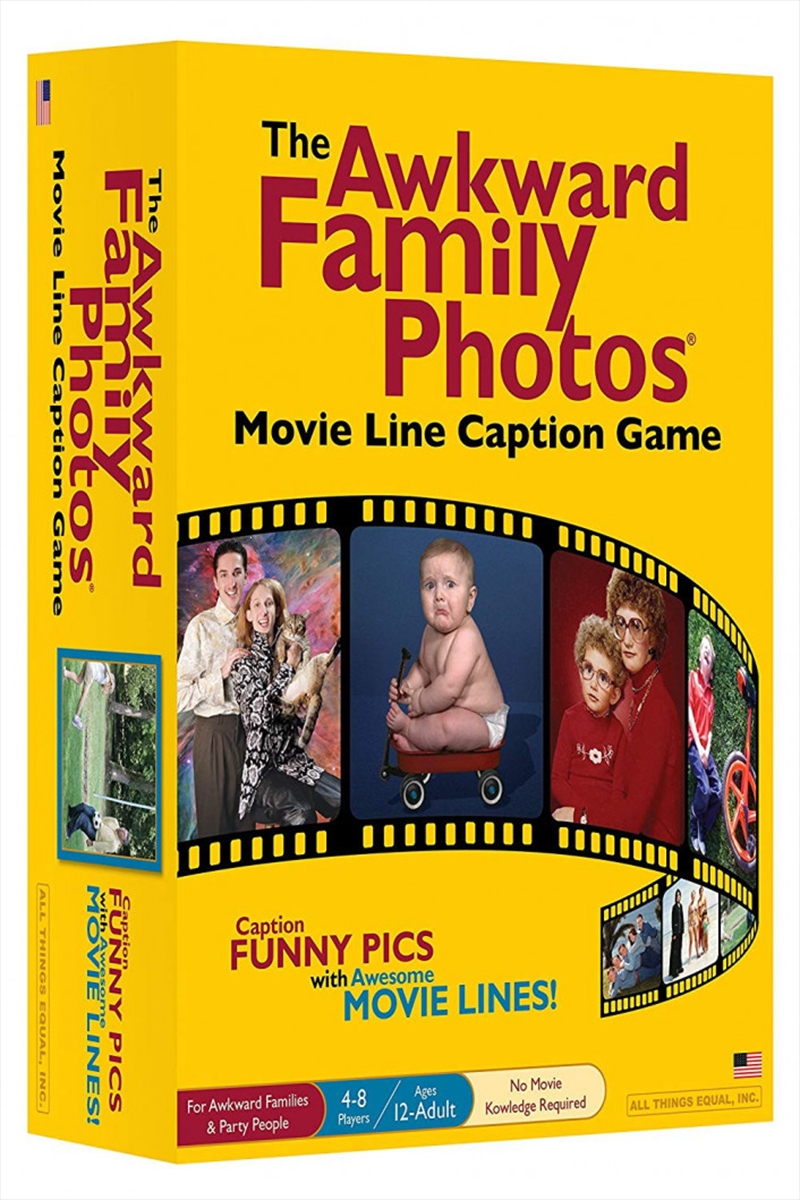 Awkward Family Photos Movie Line Caption Game/Product Detail/Card Games