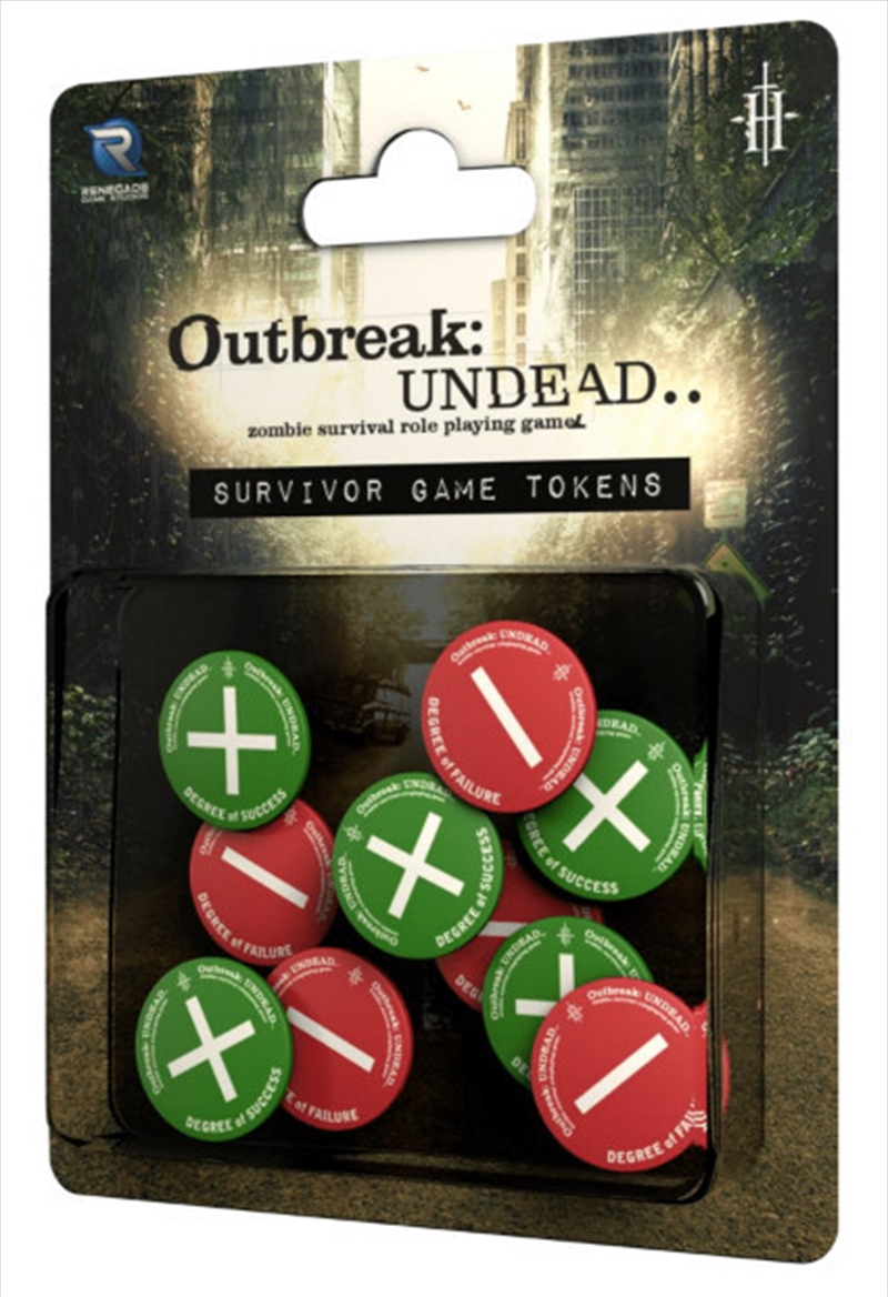 Outbreak Undead 2nd Edition RPG Survivor Game Tokens/Product Detail/Games Accessories