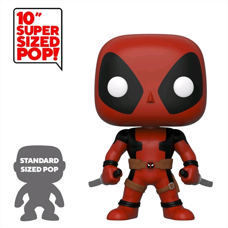 Deadpool - Two Swords Red US Exclusive 10" Pop! Vinyl [RS]/Product Detail/Movies