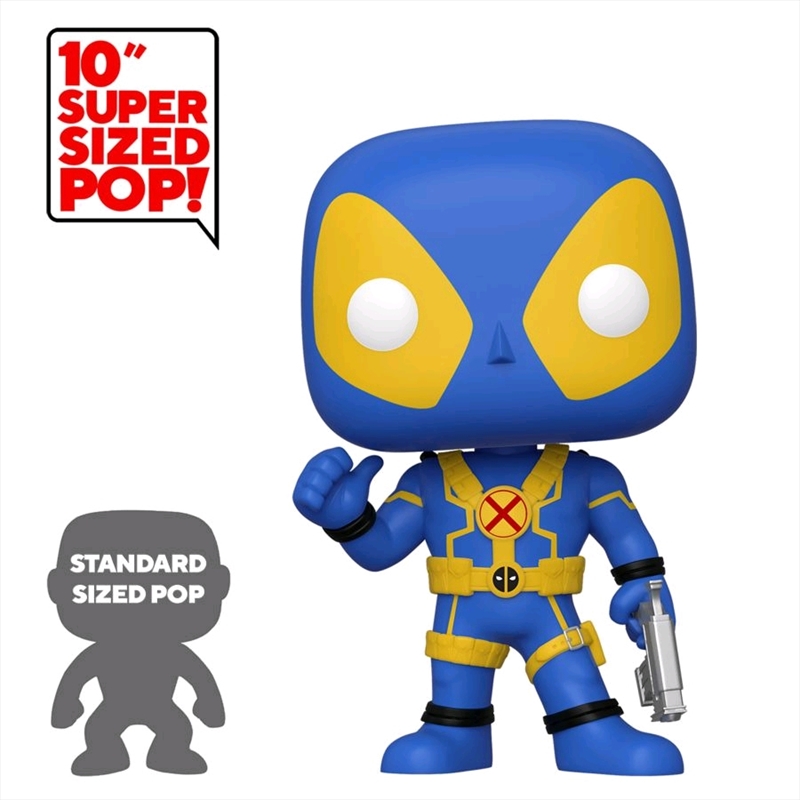 Deadpool - Thumbs Up Blue US Exclusive 10" Pop! Vinyl [RS]/Product Detail/Movies