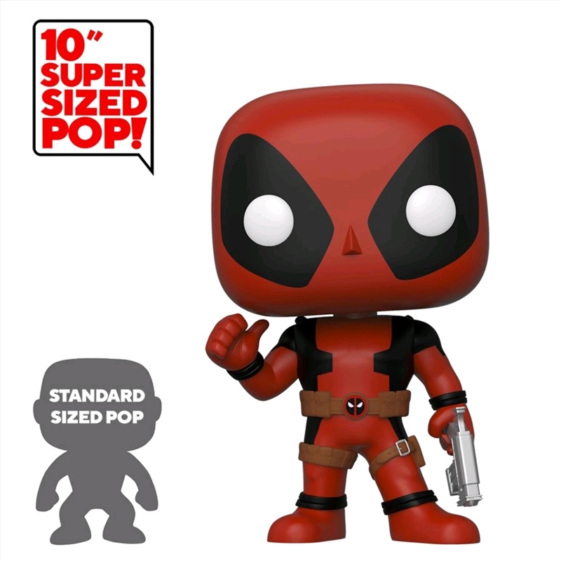 Deadpool - Thumbs Up Red US Exclusive 10" Pop! Vinyl [RS]/Product Detail/Movies
