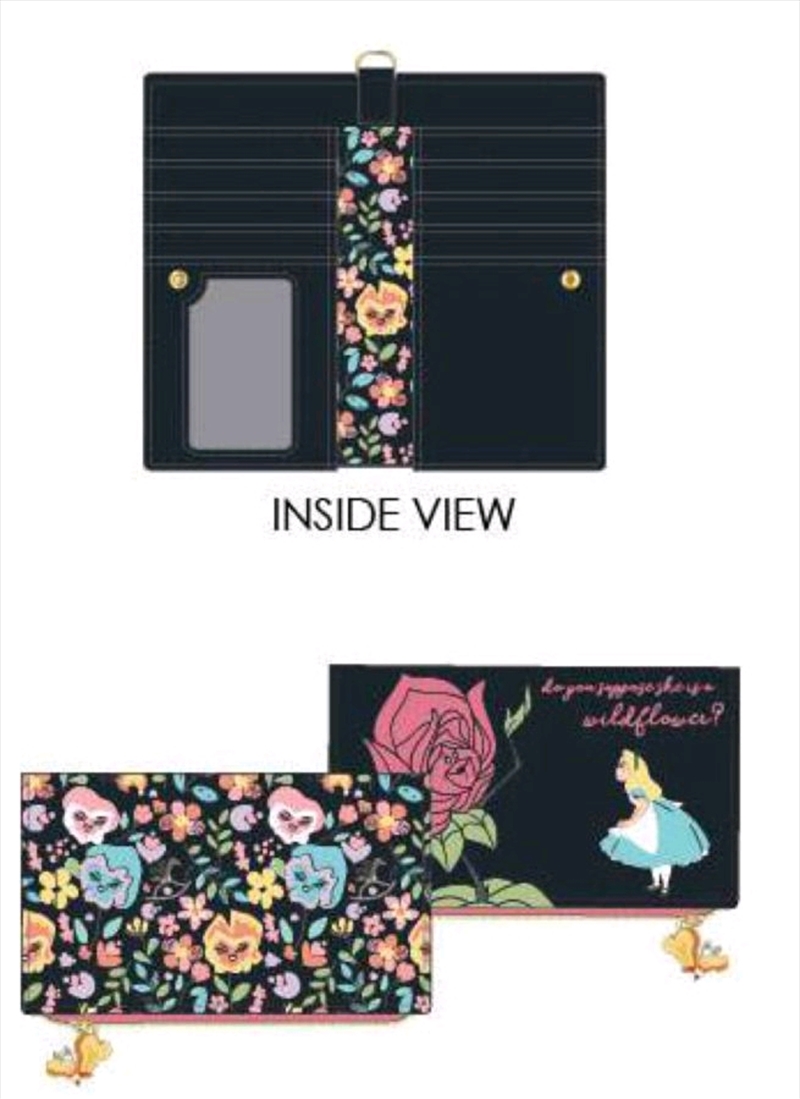 Loungefly - Alice in Wonderland - Flowers Purse/Product Detail/Wallets