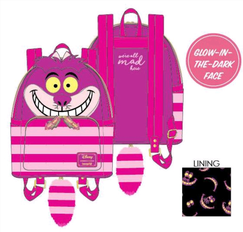 Loungefly - Alice in Wonderland - Cheshire Cat Mini Backpack/Product Detail/Bags