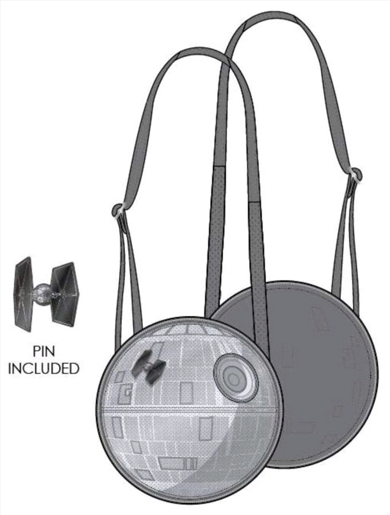 Loungefly - Star Wars - Death Star Pin Collector Bag with Pin/Product Detail/Bags