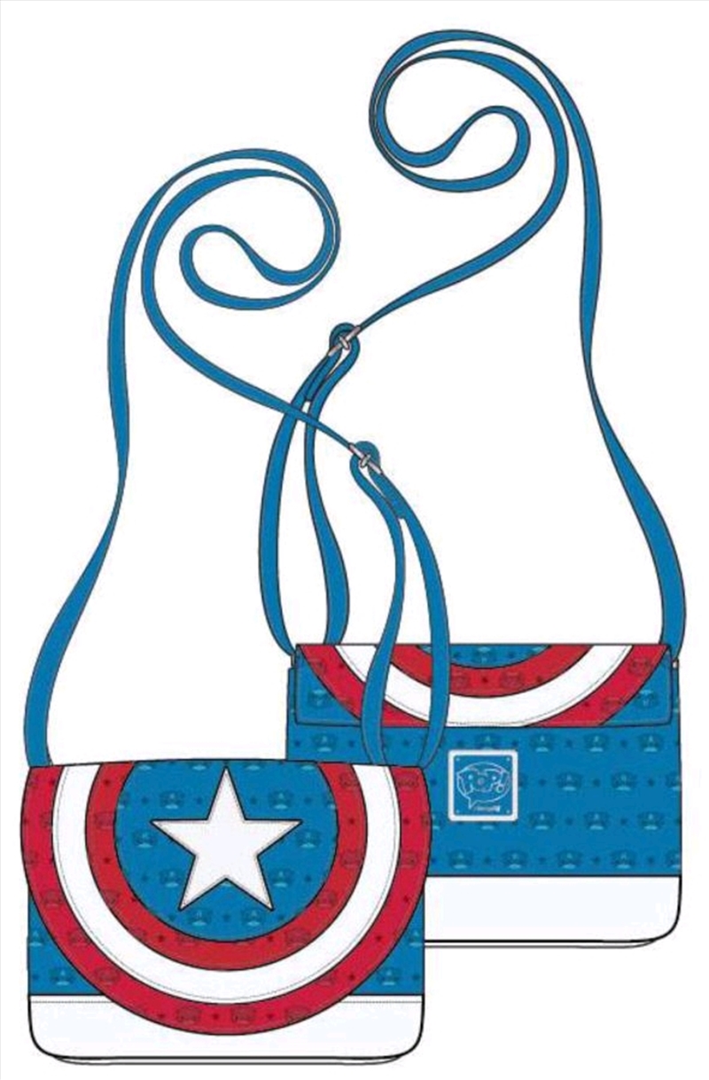 Loungefly - Captain America - Captain America Crossbody Bag/Product Detail/Bags