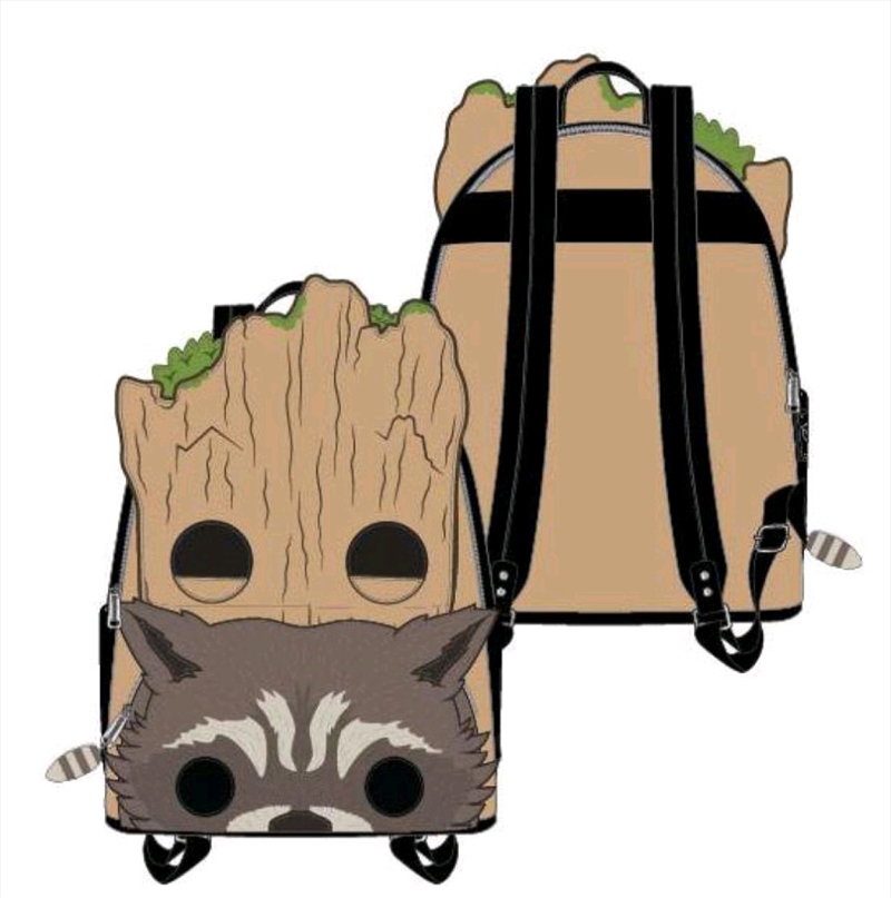 Loungefly - Guardians of the Galaxy - Groot and Rocket Backpack/Product Detail/Bags