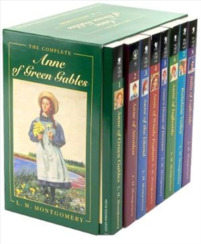 Buy Anne of Green Gables Complete 8 Book Box Set Online Sanity