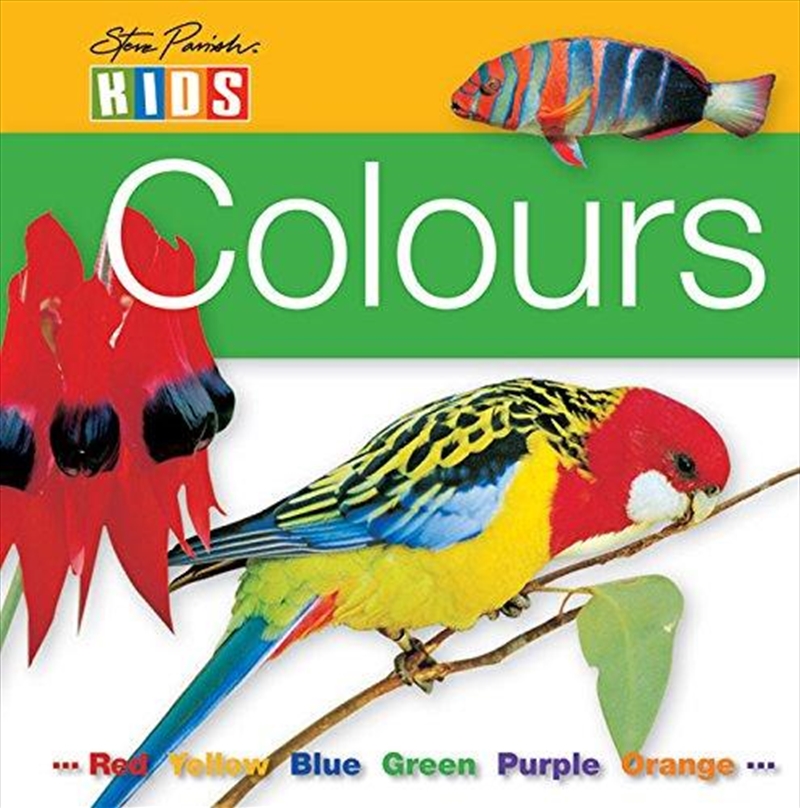 Steve Parish Board Book: Colours | Board Book