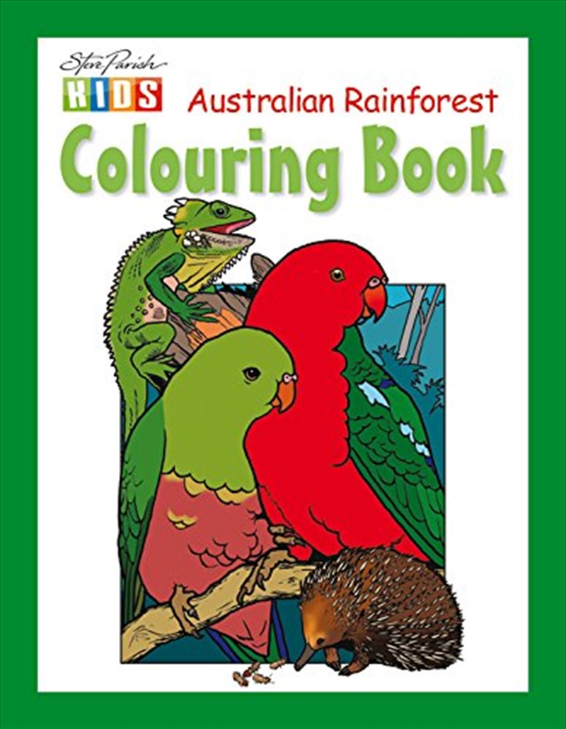 Steve Parish Colouring Book: Australian Rainforest/Product Detail/Children