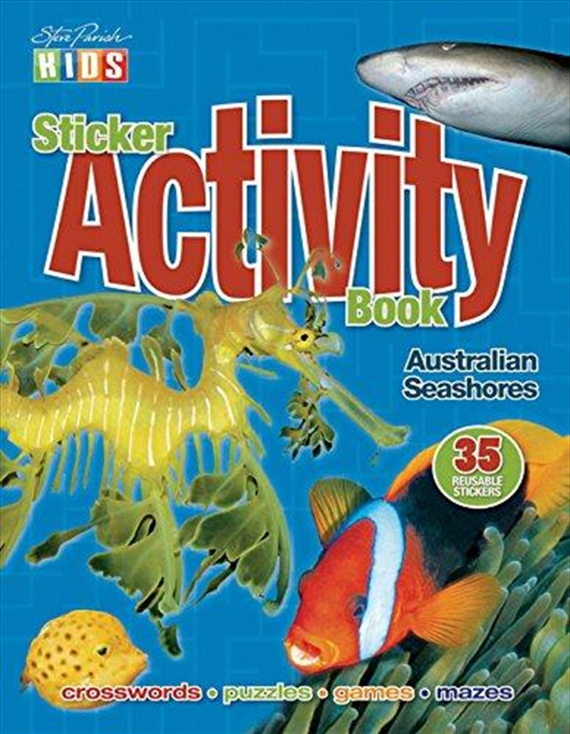 Steve Parish Sticker Activity Book: Australian Seashores/Product Detail/Stickers