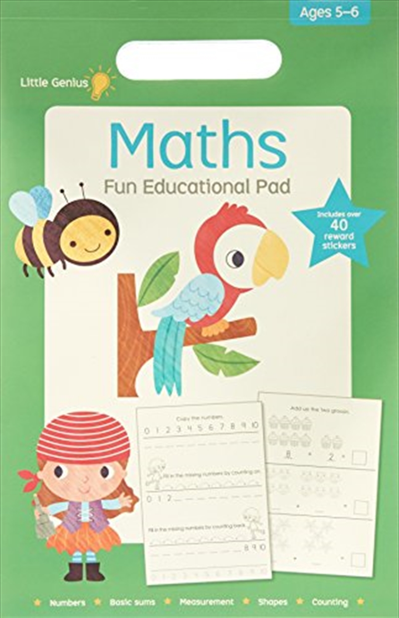 Little Genius Small Pad Maths (paperback)/Product Detail/Childrens