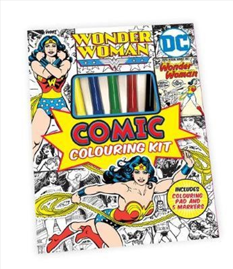 Wonder Woman: Comic Colouring Kit (DC Comics)/Product Detail/Childrens