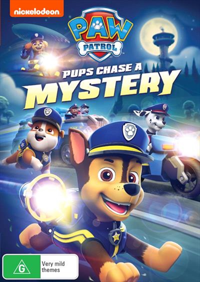 Paw Patrol - Pups Chase A Mystery | DVD