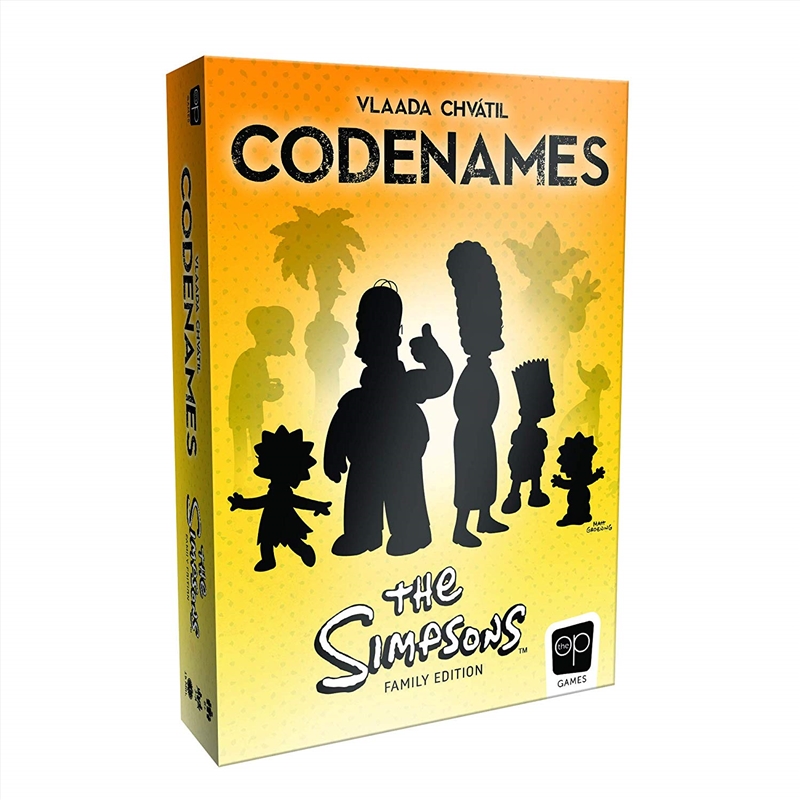 Simpsons Codenames/Product Detail/Board Games