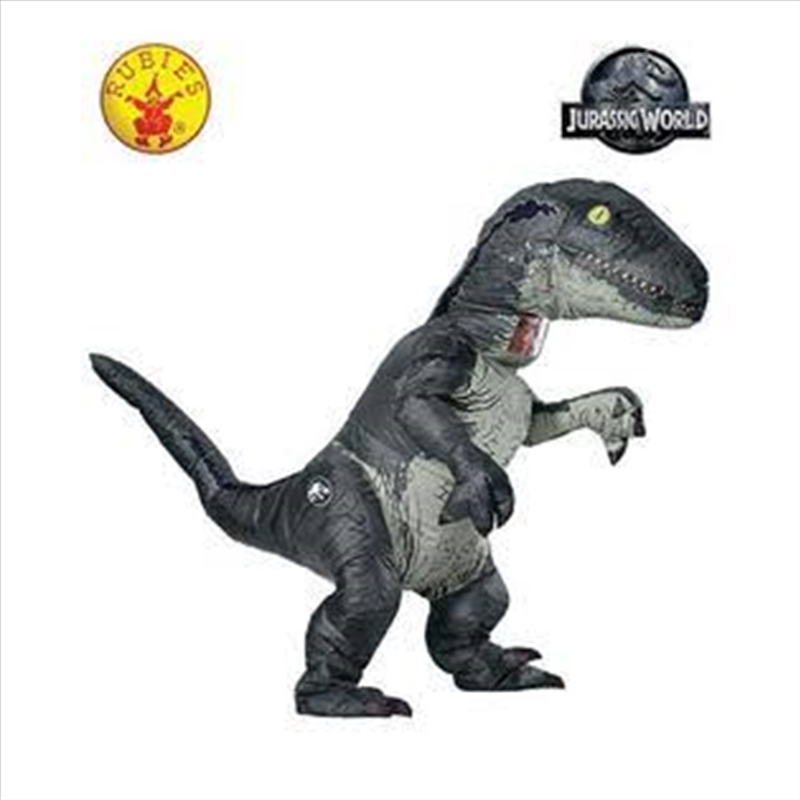 Jurassic World Costume: Fallen Kingdom Velociraptor Adult Inflatable Costume With Sound - One Size/Product Detail/Costumes