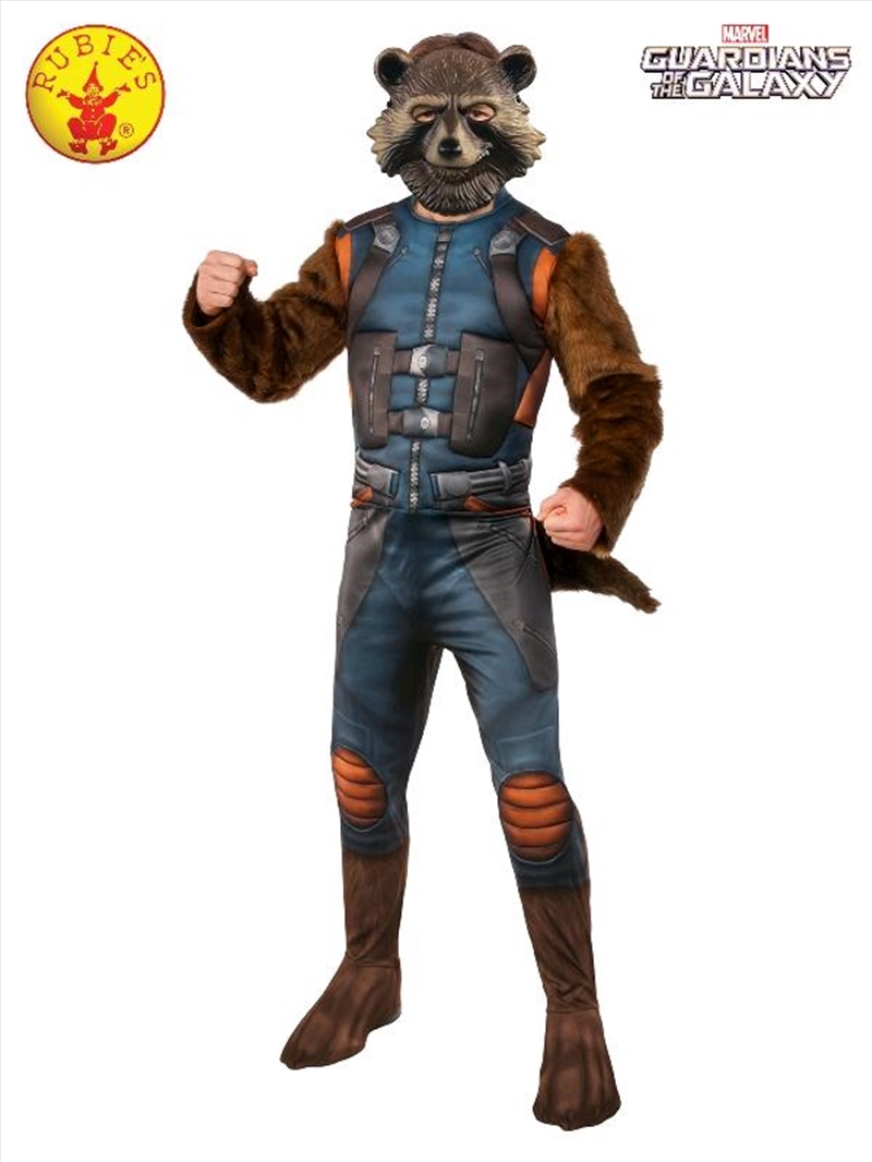 Avengers: Endgame Deluxe Rocket Raccoon Adult Costume: XL/Product Detail/Costumes